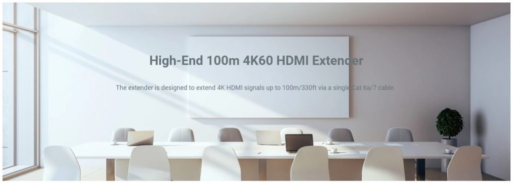 4KEX100L bộ kéo dài tín hiệu HDMI