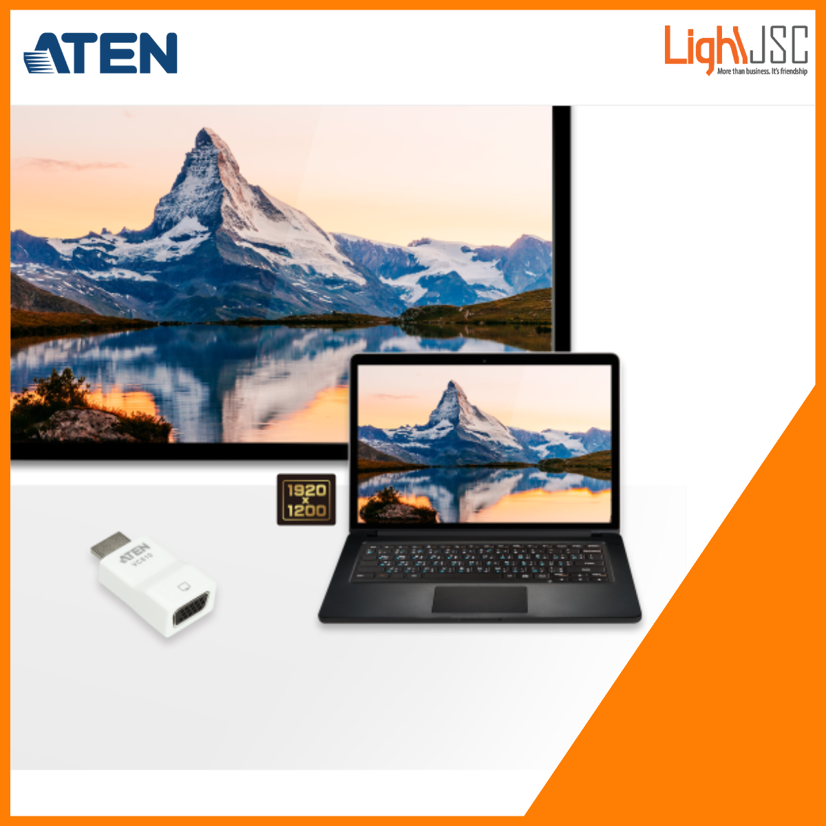 VC810 aten được LightJSC phân phối chính hãng