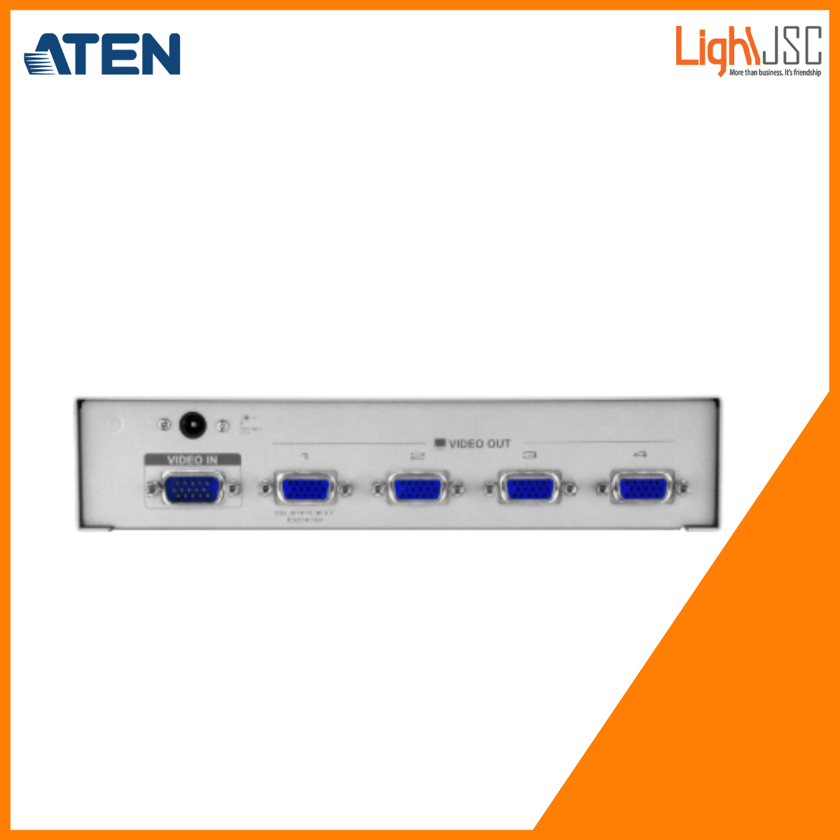 Aten VS94A 4-Port VGA Splitter (350MHz) - Image 2