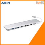 Aten UH3234 USB-C Multiport Dock with Power Pass-Through - Ảnh 2