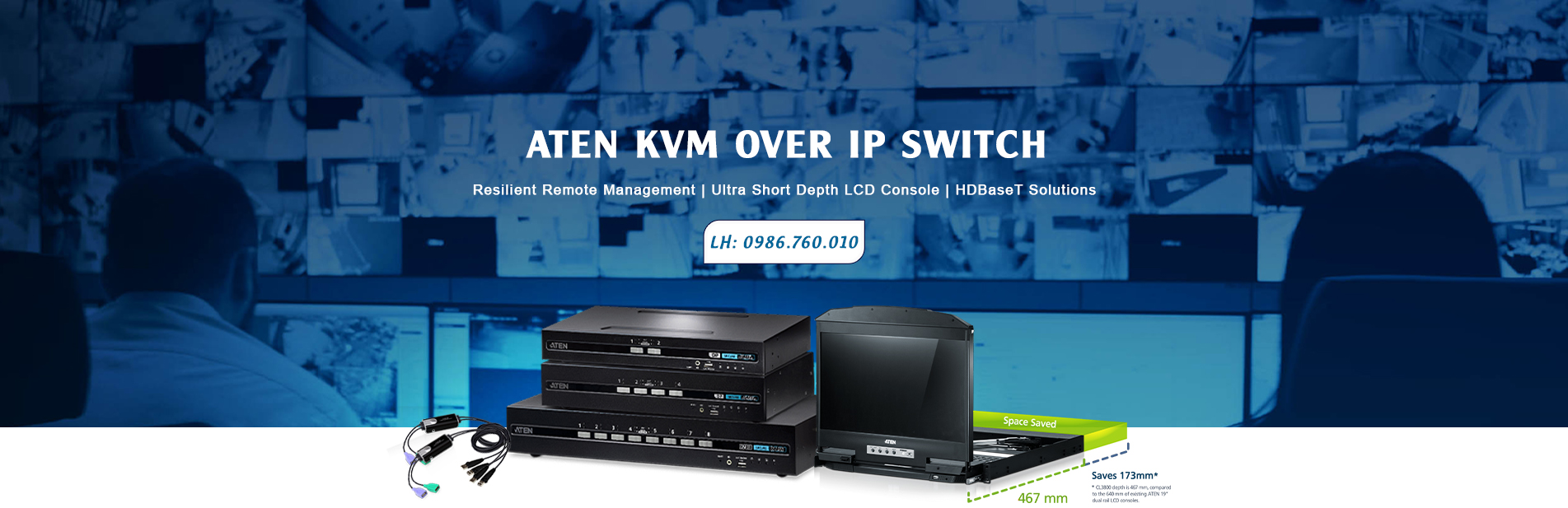 Aten KVM Over IP Switch