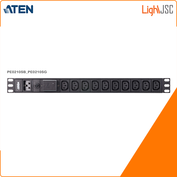 Aten-PE0210SG-Basic-1U-PDU-with-surge-protection