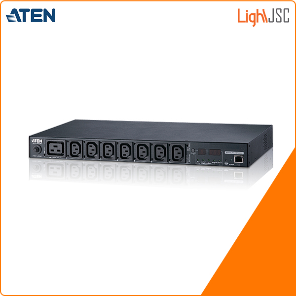 Aten-PE7208G-20A-16A-8Outlet-1U-Outlet-Metered-eco-PDU