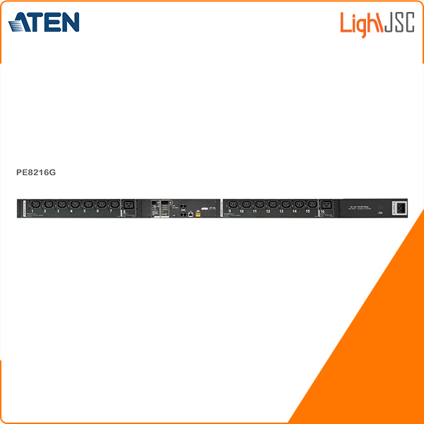 Aten-PE8216G-20A-16A-16Outlet-Outlet-Metered-Switched-eco-PDU