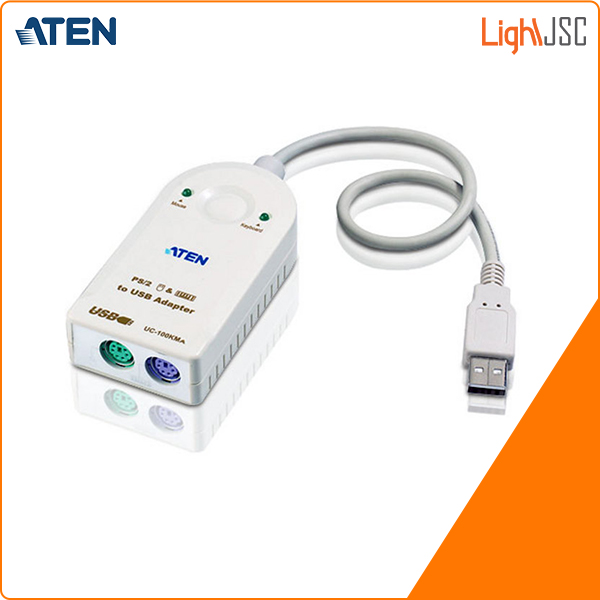 Aten-UC100KMA-PS2-to-USB-Adapter-with-Mac-support