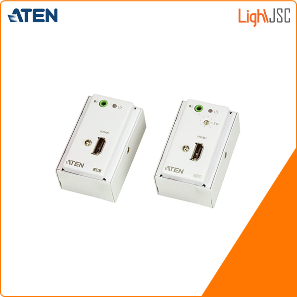 Aten-VE807-HDMI-Audio-Cat5-Extender-with-MK-Wall-Plate