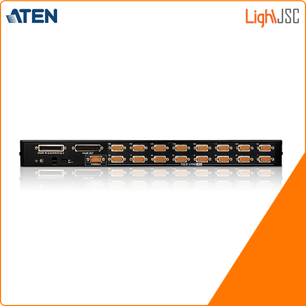 16-Port PS/2-USB VGA KVM Switch