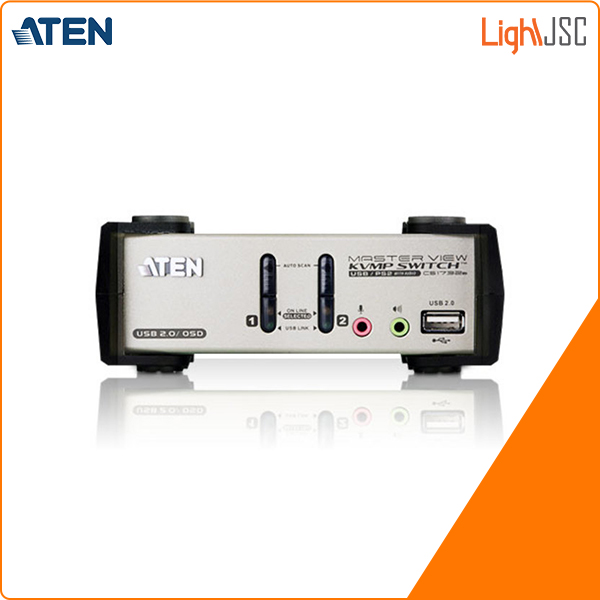 2-Port PS/2-USB VGA/Audio KVMP™ Switch with OSD