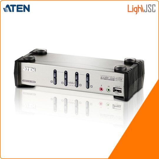 4-Port PS/2-USB VGA/Audio KVMP™ Switch with OSD