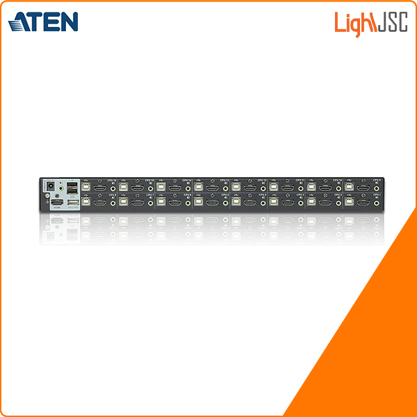 16-Port USB HDMI/Audio KVM Switch