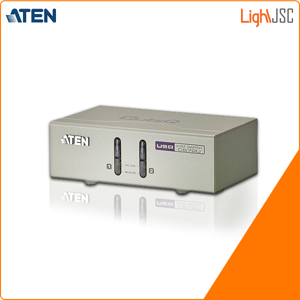 2-Port USB VGA/Audio KVM Switch CS72U