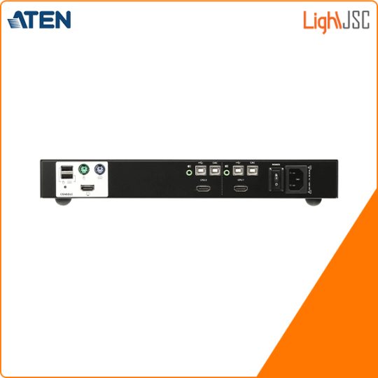 2-Port USB HDMI Secure KVM Switch (PSS PP v3.0 Compliant)