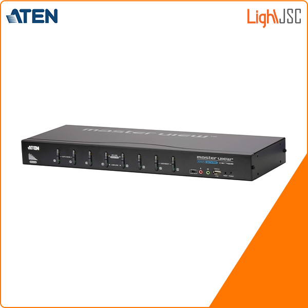 8-Port USB DVI/Audio KVM Switch