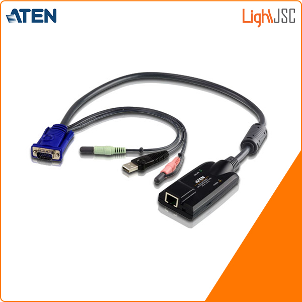 USB VGA/Audio Virtual Media KVM Adapter