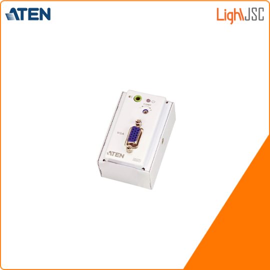 VGA/Audio Cat 5 Extender with MK Wall Plate