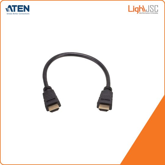Aten 2L-7DA3H 0.3m High Speed True 4K HDMI Cable with Ethernet