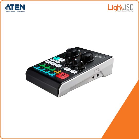 Aten UC8000 Podcast AI Audio Mixer MicLIVE™ 6-CH