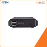Aten US3312 2-Port 4K DisplayPort USB-C Cable KVM Switch with Remote Port Selector