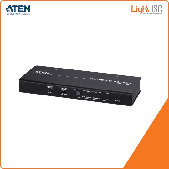 Aten VC881 4K HDMI DVI to HDMI Converter with Audio De-embedder