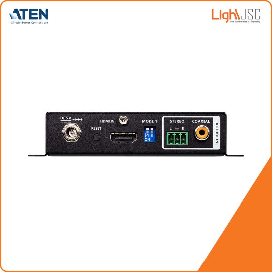 Aten VC882 True 4K HDMI Repeater with Audio Embedder and De-Embedder