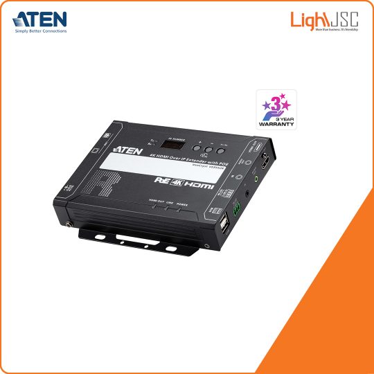 Aten VE8952R 4K HDMI over IP Receiver with PoE