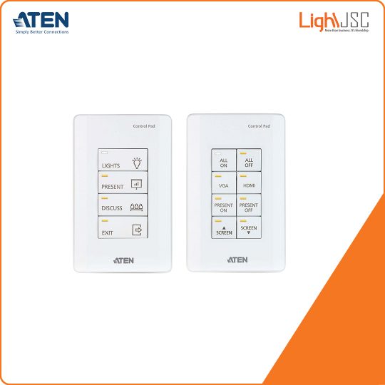 Aten VK0100 Control System- 8-button Control Pad (US, 1 Gang)