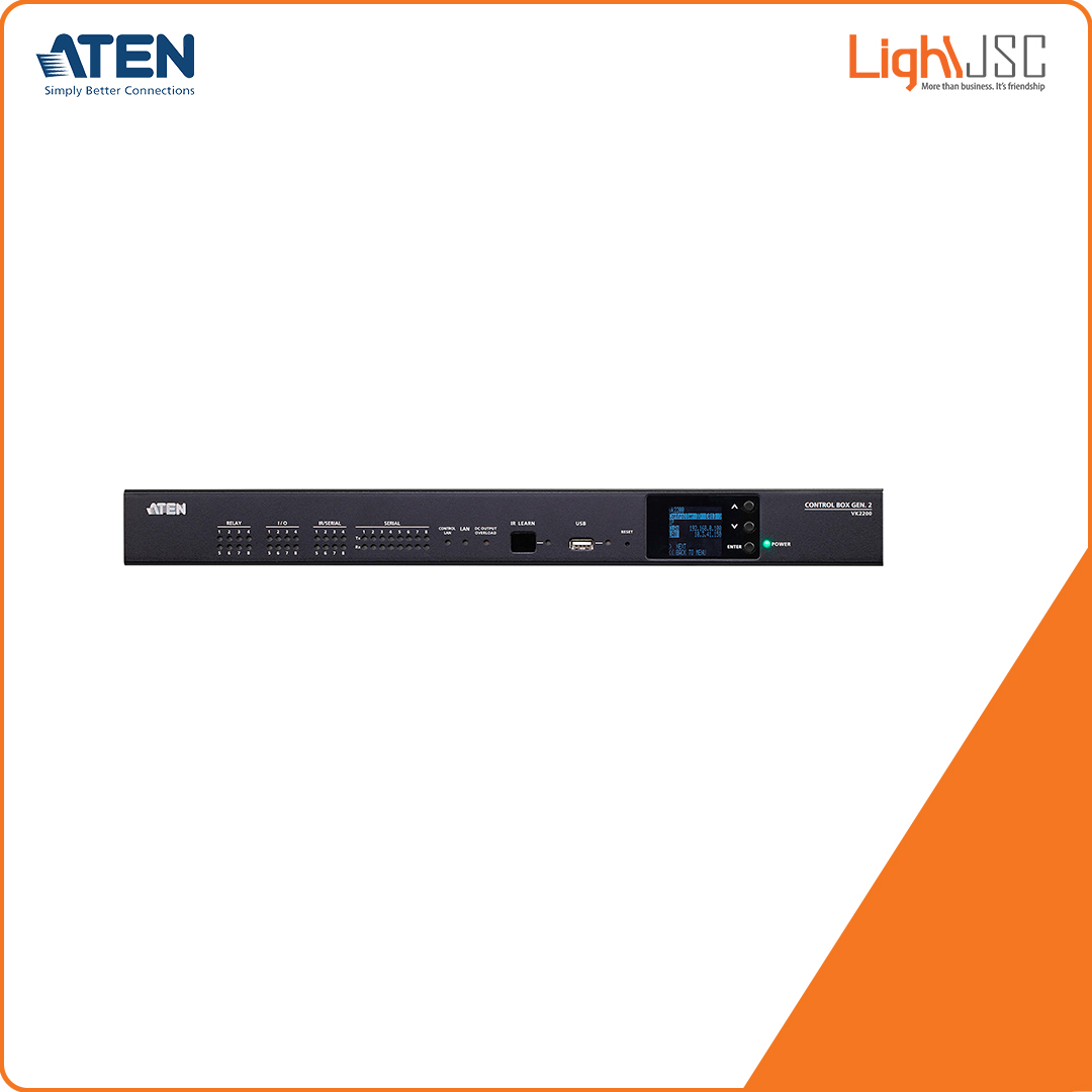 Aten VK2200 Control System - Control Box Gen. 2 with Dual LAN2