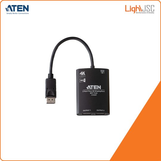 Aten VS92DP 2-Port True 4K DisplayPort MST Hub2