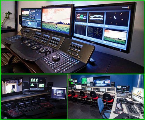 Giải pháp Pro-AV ATEN cho phòng điều khiển trung tâm sản xuất phim truyền hình