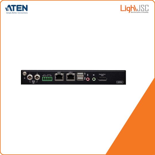 Aten CN9950 1-Local Remote Share Access Single Port 4K DisplayPort KVM over IP Switch'