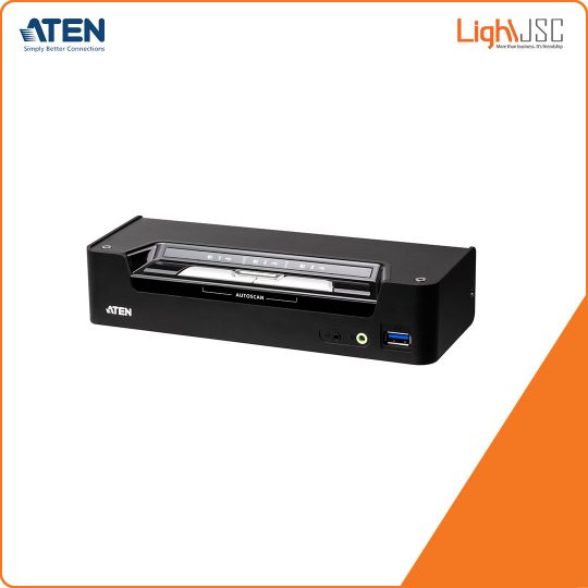 Aten CS1953 3-Port USB-C DisplayPort Hybrid KVMP™ Switch