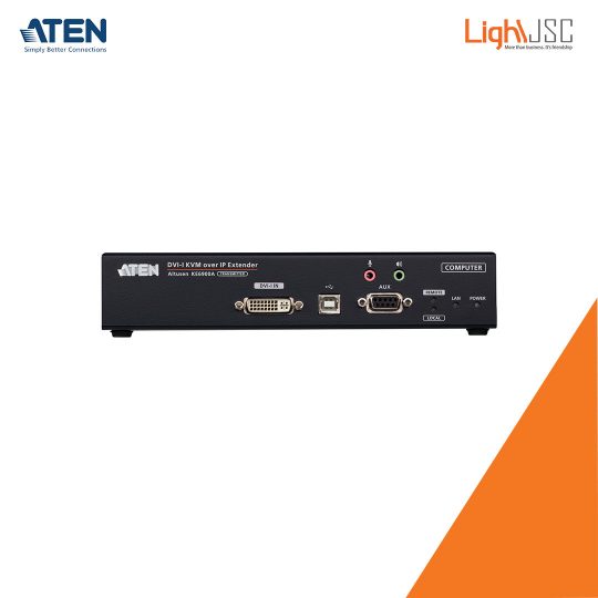 Aten KE6900AT DVI-I Single Display KVM over IP Transmitter