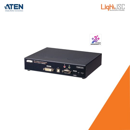 Aten KE6900AT DVI-I Single Display KVM over IP Transmitter