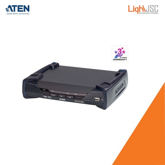 Aten KE6912R 2K DVI-D Dual Link KVM over IP Receiver with PoE