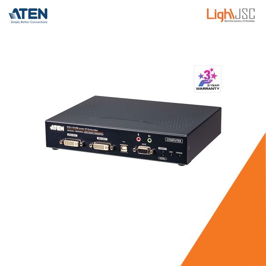 Aten KE6940AT DVI-I Dual Display KVM over IP Transmitter