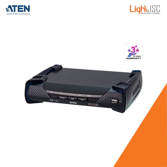 Aten KE9952R 4K DisplayPort Single Display KVM over IP Receiver with PoE