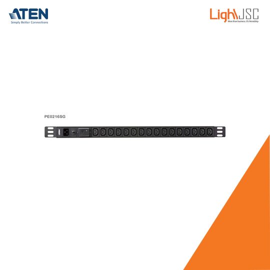 Aten PE0216SG 1U 16A 16 Port Basic PDU