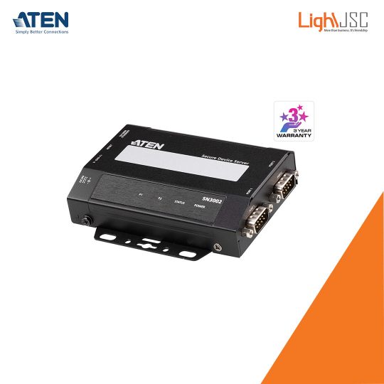 Aten SN3002 2-Port RS-232 Secure Device Server