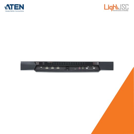 Aten KN2132VB 1-Local 2-Remote Access 32-Port Multi-Interface Cat 5 KVM over IP Switch