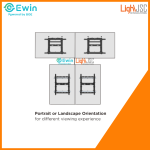Giá treo màn hình ghép LVW13-46T - Ảnh 7
