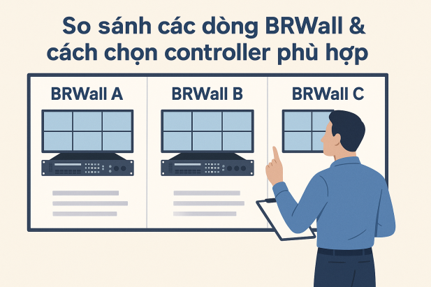 So sánh các dòng BRWall & cách chọn controller phù hợp