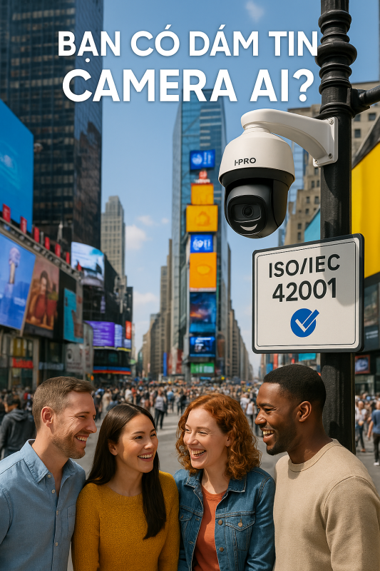 bạn có dám tin camera AI ? i-PRO dám làm điều không ai dám