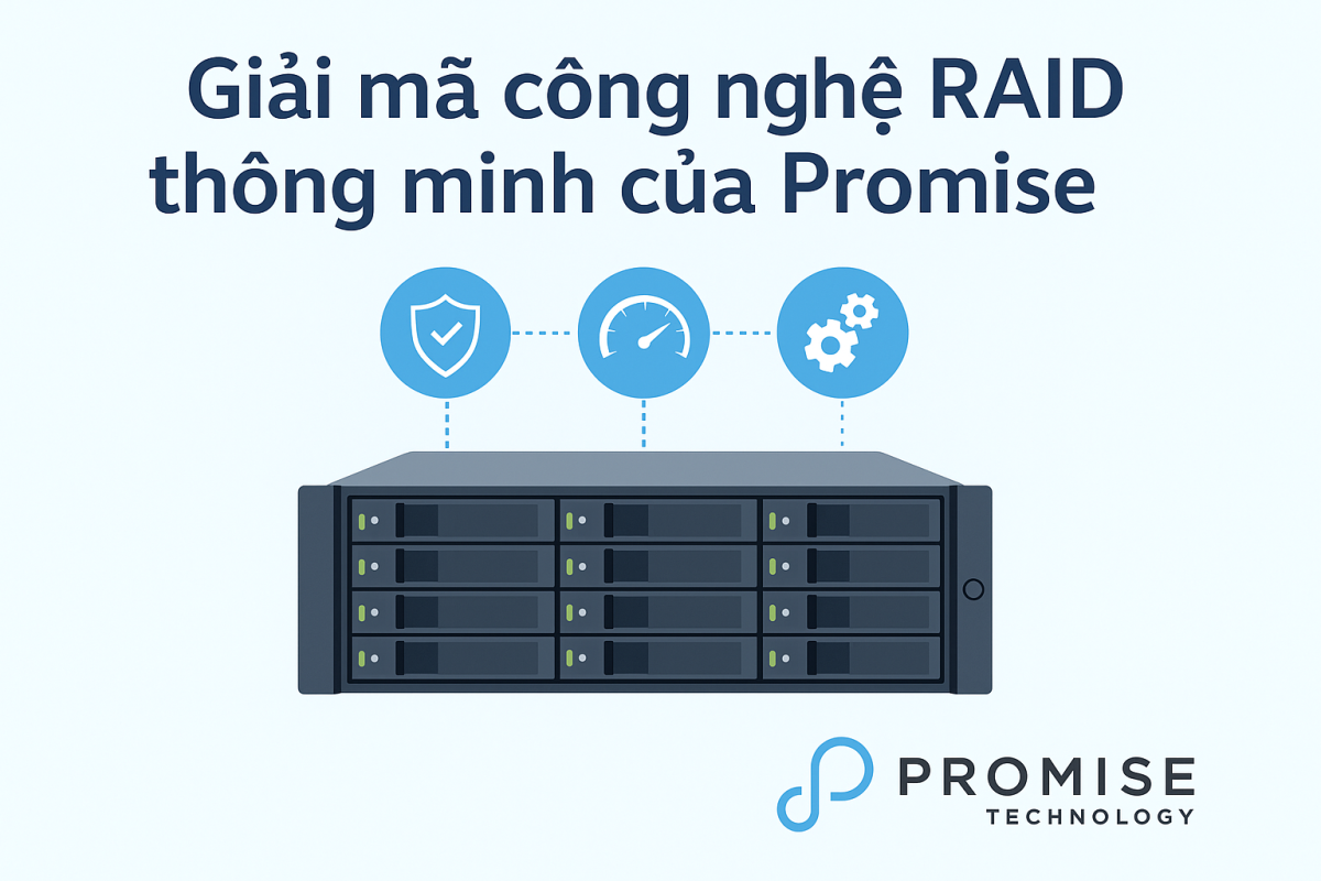 Giải mã công nghệ RAID thông minh của Promise