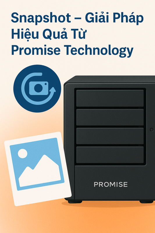 tính năng snapshot từ promise technology