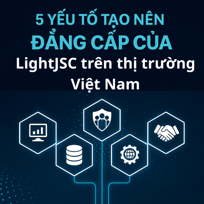 5 yếu tố tạo nên đẳng cấp của LightJSc trên thi trường viet nam