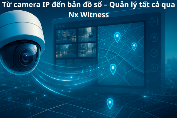 Từ camera IP đến bản đồ số – Quản lý tất cả qua Nx Witness