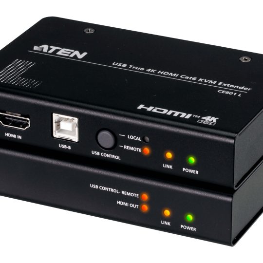 Bộ mở rộng KVM USB True 4K HDMI Cat 6 (4K @ 70 m / FHD @ 100 m) CE801