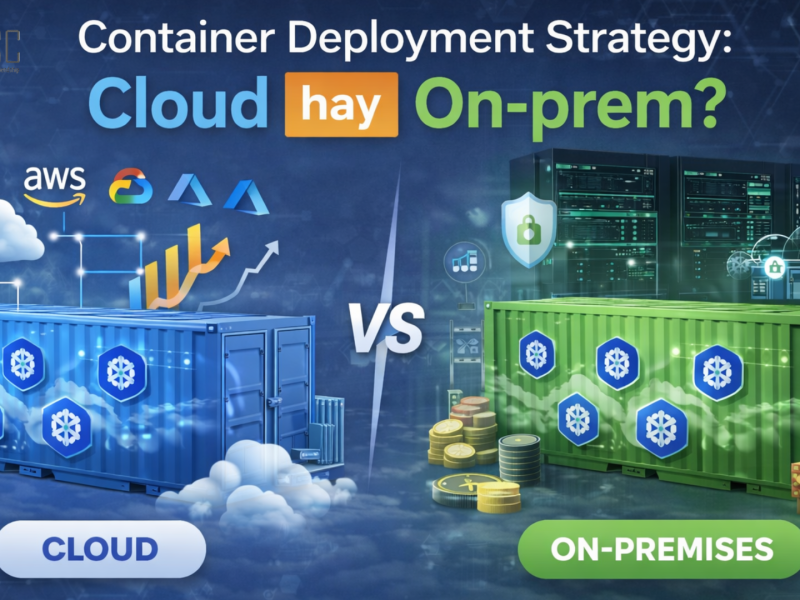 chiến lược triển khai cloud hay on-prem được LightJSC triển khai sản phẩm qsan