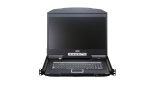 1-Bộ chuyển mạch KVM qua IP 16 cổng USB HDMI gắn ray đơn cho màn hình LCD FHD rộng, truy cập chia sẻ cục bộ/từ xa CL3716i - Ảnh 2