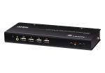 Bộ chuyển mạch KVMP™ 2 cổng USB 4K HDMI hỗ trợ hiển thị kép (bao gồm cáp) CS742H